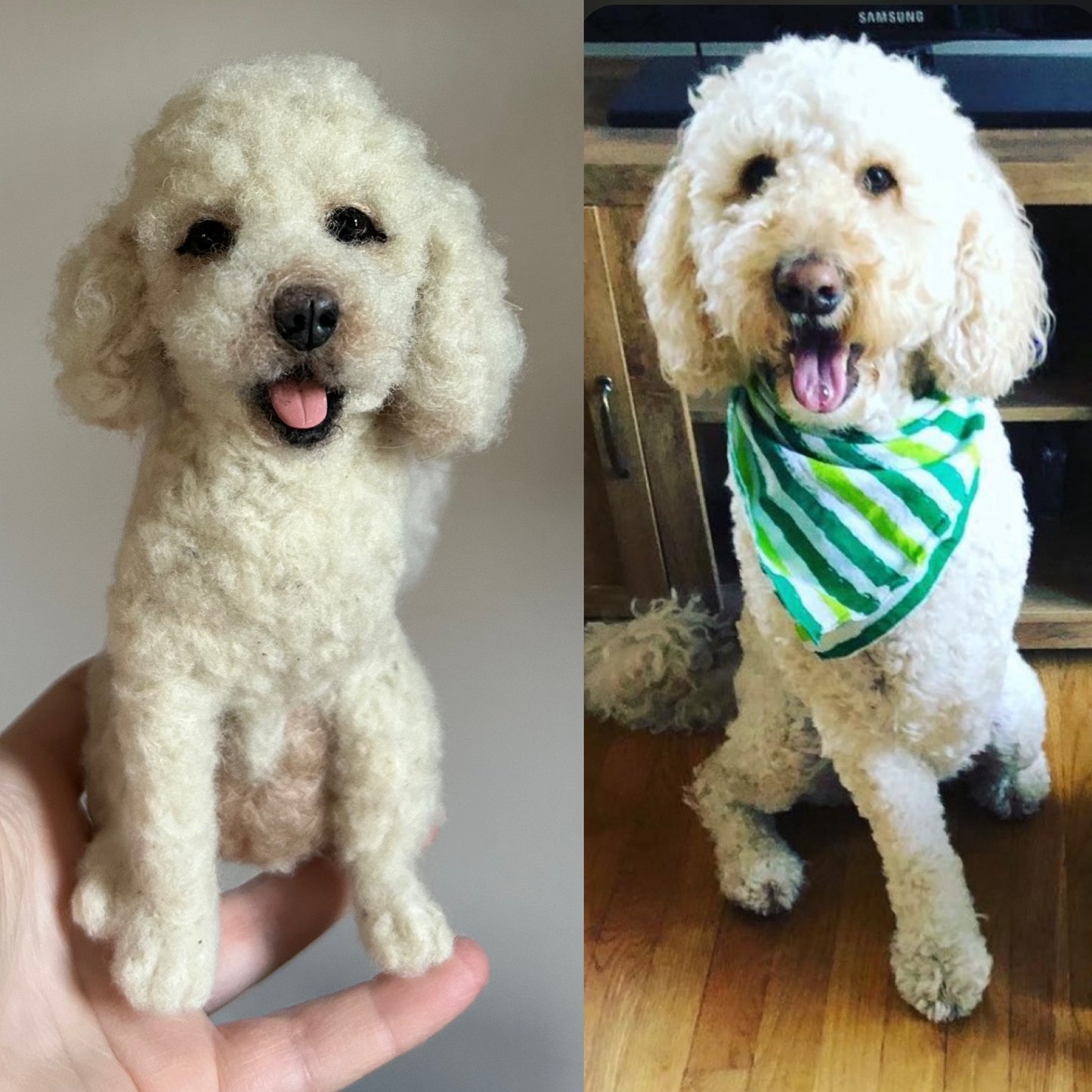 Custom Little Wool Dogs
