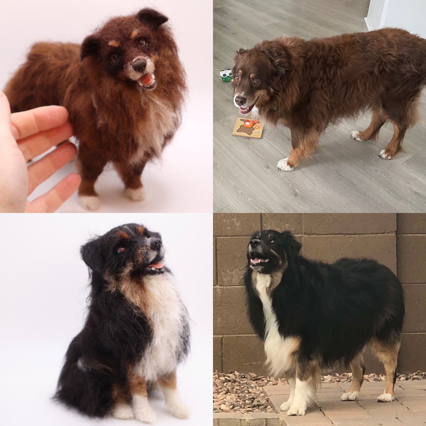 Custom Little Wool Dogs