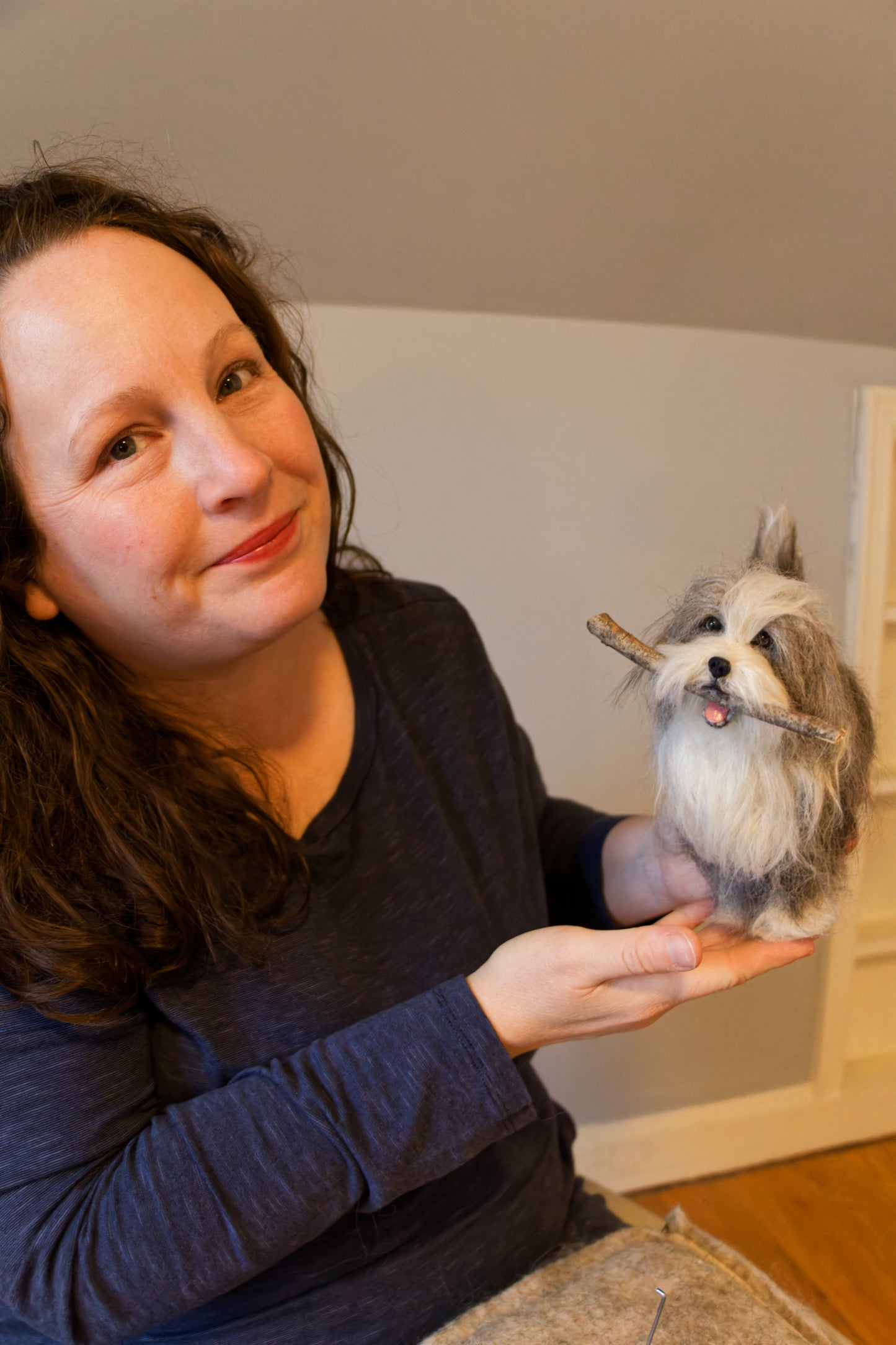 Custom Little Wool Dogs